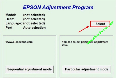 Resetter Epson Adjustment Program Tipe L1210