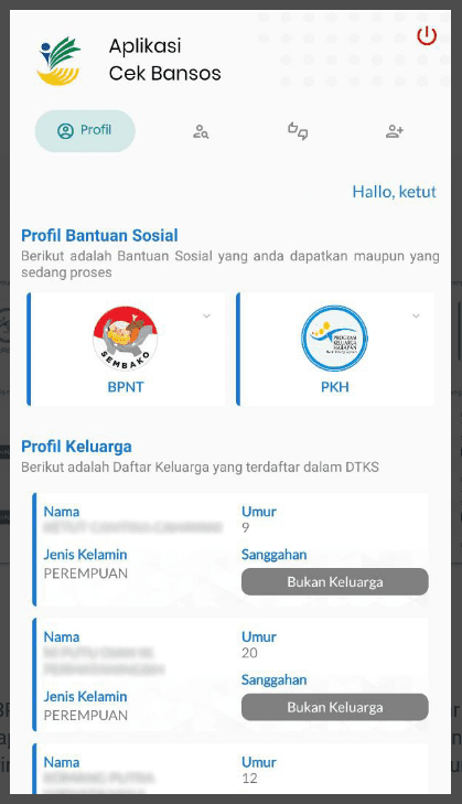 cara cek saldo bantuan bpnt lewat hp