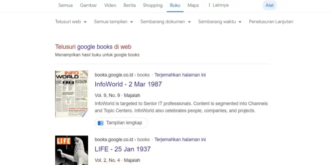 cara download buku di google book