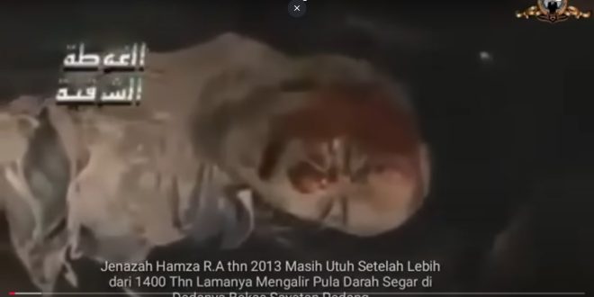 Kisah Ditemukannya Jasad Hamzah bin Abdul Muthalib yang Masih Utuh