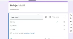 Cara Membuat Soal Pilihan Ganda Kompleks di Google Form