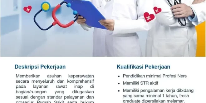 Lowongan Kerja Perawat Siloam Hospitals Purwakarta