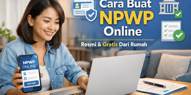 cara buat npwp online secara resmi dan gratis dari rumah