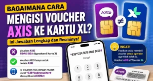 bagaimana cara mengisi voucher axis ke kartu xl