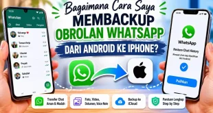Panduan backup dan transfer chat WhatsApp dari Android ke iPhone secara aman dan mudah