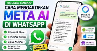 Cara mengaktifkan Meta AI di WhatsApp pada Android, iPhone, WhatsApp Business, dan grup WhatsApp lengkap dengan tutorial terbaru.
